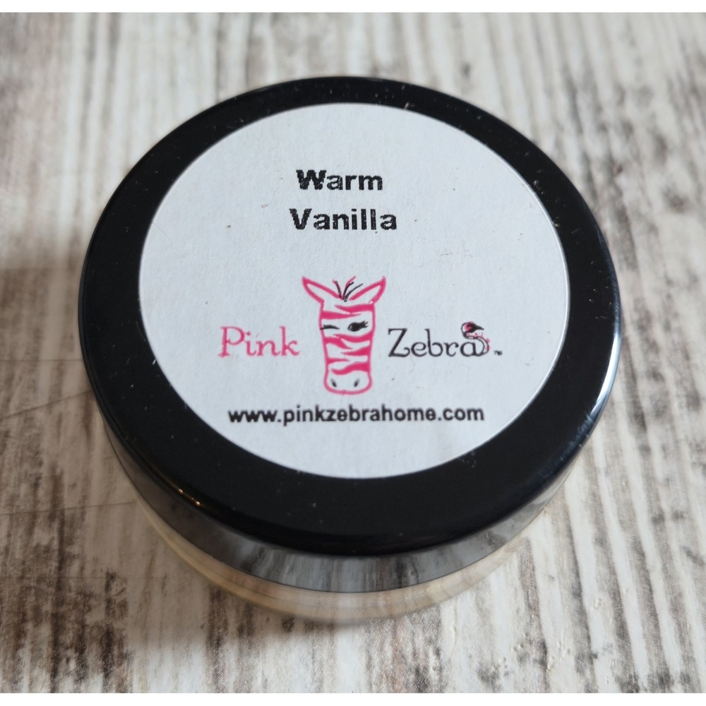 Pink Zebra Sprinkles Warm Vanilla Wax Melt Jar 1-1/8 oz Sample Size 14022